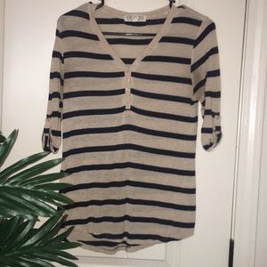 striped top
